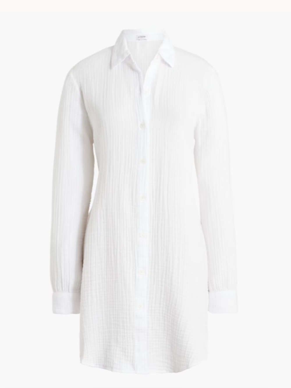 100% cotton gauze tunic cover-up
